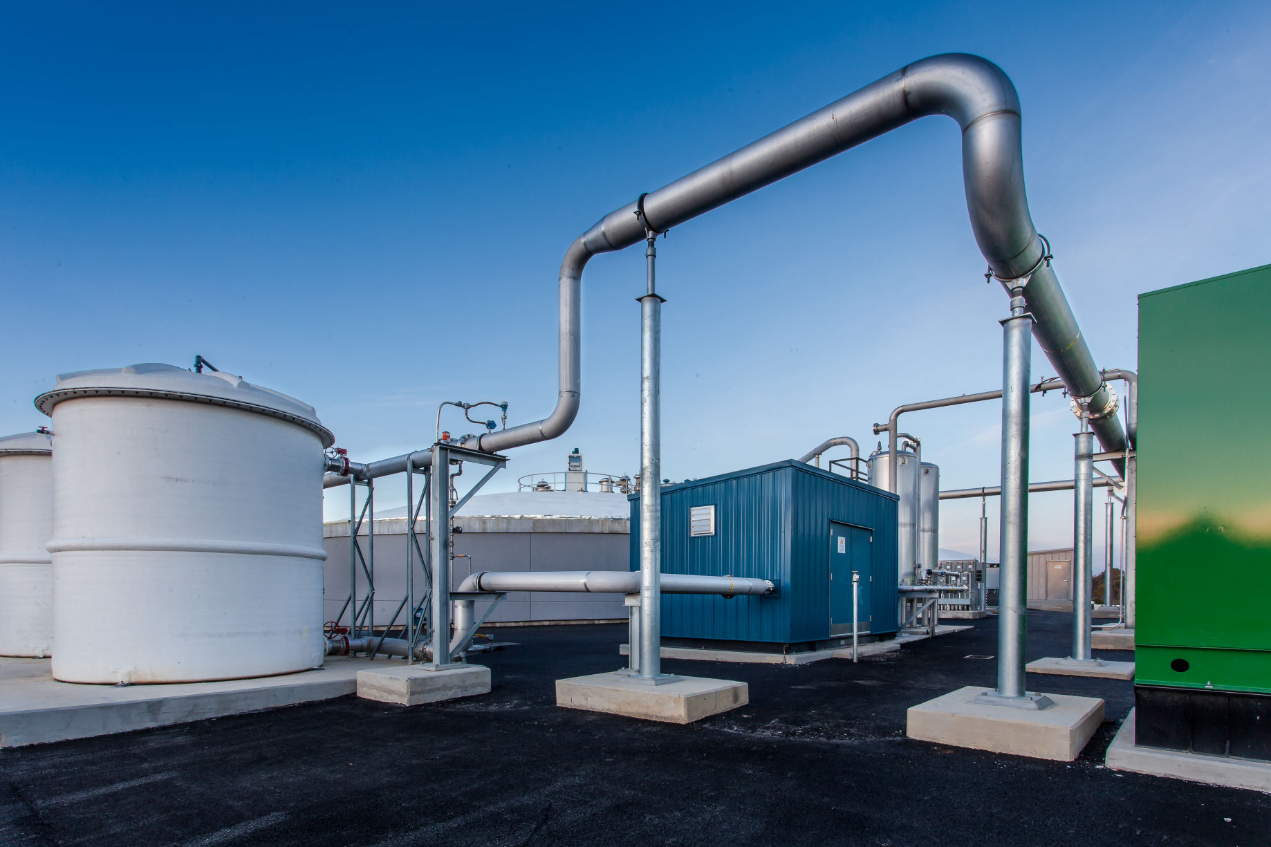 FWSA Anaerobic Digesters and Pipes